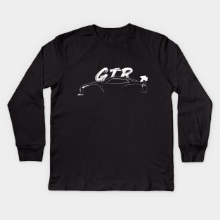 GTR R35 JDM Kids Long Sleeve T-Shirt